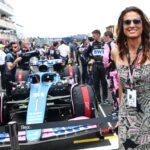 Gabriela Sabatini presente en el #MiamiGP de Fórmula 1